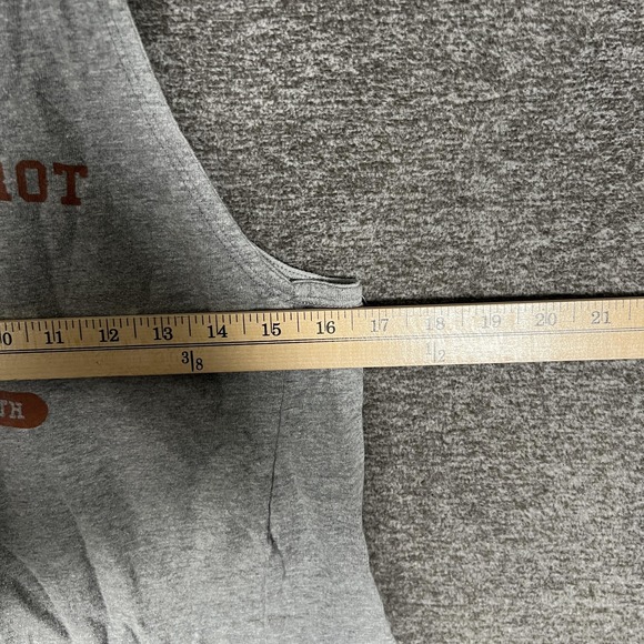 Tracksmith Turkey Trot Shirt Mens Small Gray Tank Top Running Made USA - Picture 7 of 11